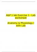 bios251Anatomy & Physiology I with Lab 