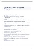  HPHY 323 Exam Questions and Answers&period; 