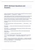 HPHY 322 Exam Questions and Answers&period;
