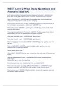 WSET Level 2 Wine Study Questions and Answers&lpar;rated A&plus;&rpar;