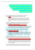 ATI RN PROCTORED CONCEPT BASED ASSESSMENT LEVEL 1 EXAM 2023&period;  &lpar;QUESTIONS AND ANSWERS&rpar; WITH RATIONALES