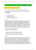 ATI PN MED SURG PROCTORED EXAM