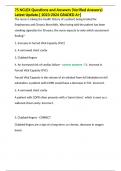 75 NCLEX Questions and Answers &lpar;Verified Answers&rpar; Latest Update&period;&lbrack; 2023-2024 GRADED A&plus;&rsqb;