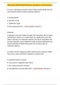 maternal child nursing