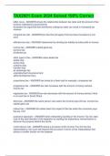 TAX2601 Exam 2024 Solved 100&percnt; Correct