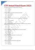 CTF Actual Final Exam 2023