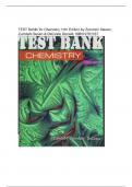 TEST BANK for Chemistry 10th Edition by Zumdahl Steven, Zumdahl Susan & DeCoste Donald