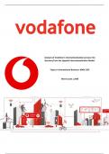 Analysis of Vodafone&rsquo;s internationalisation process into Germany from the Uppsala Internationalisation Model