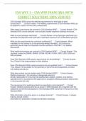 CSA W47&period;1 &ndash; CSA W59 EXAM Q&A WITH  CORRECT SOLUTIONS 100&percnt; VERIFIED