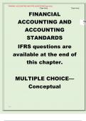 FINANCIAL ACCOUNTING AND IFRS ACCOUNTING QUESTIONS AND ANSWERS 2023&period;