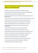 ASVAB PICAT VERIFICATION TEST LATEST 2023-2024 REAL EXAM 100 QUESTIONS AND CORRECT ANSWERS &lpar;VERIFIED ANSWERS&rpar;  AGRADE