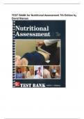 TEST BANK for Nutritional Assessment 7th Edition by David Nieman