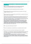 LEADERSHIP AND MANAGEMENT ATI COMPREHENSIVE EXAM STUDYGUIDE &lpar;WITH RATIONALE&rpar;