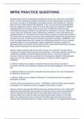 MPRE PRACTICE QUESTIONS PT1&period;Practice with questions and answers 2023