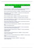HPHY 325-Final Exam With Complete Solutions&period;