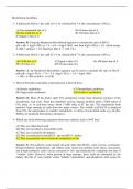 PHYS 506 Anatomy and Physiology Acid-Base MCQs Answers 2023/24