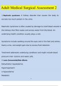 Adult Medical Surgical Assessment 2 Newest Questions and Answers &lpar;2024 &sol; 2025&rpar; &lpar;Verified Answers&rpar;