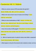 Chamberlain NR 511 Midterm Newest Questions and Answers &lpar;2024 &sol; 2025&rpar; &lpar;Verified Answers&rpar;