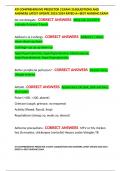 ATI COMPREHENSIVE PREDICTOR 2 EXAM 316QUESTIONS AND ANSWERS LATEST UPDATE 2023&sol;2024 RATED A&plus; BEST NURSING EXAM