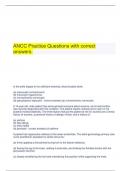      ANCC Practice Questions with correct answers&period;
