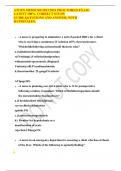 ATI RN MEDSURG2023/2024 PROCTORED EXAM- LATEST 100%, CORRECT STUDY GUIDE.QUESTIONS AND ANSWER, WITH RATIONALES.
