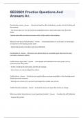 SED2601 Practice Questions And Answers A&plus;&period;