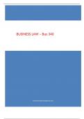 BUSINESS LAW Final Exam Practice Questions
