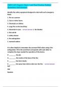 CHEM 225 Organic Chem I Lab Final Review (Safety) Questions And Answers 