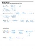 Study Guide Algebra 2 Chapters 6-10