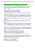 EMT-B AAOS Final Test &lpar;100&percnt; Errorless Answers&rpar;