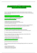 ATI LEADERSHIP PROCTORED EXAM 2019 B&sol; LEADERSHIP ATI PROCTORED EXAM 70 EXAM  QUESTIONS AND ANSWERS