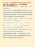 WGU C963 - OBJECTIVE ASSESSMENT SUPERSET  2023-2024 120 QUESTIONS WITH VERIFIED  SOLUTIONS GRADED A&plus;