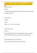 2023Update&excl;&excl;&excl; RPL&sol;PPL Study Guide Vol 2 - CASA Sample RPL Examination Questions and Answers &lpar;127 Questions&rpar;RATED A&plus;&period;