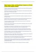 Idaho Statutes&comma; Rules&comma; and Regulations Common to All Lines &lpar;CH&period;6&rpar; With complete solution