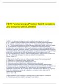    HESI Fundamentals Practice Test B questions and answers well illustrated.