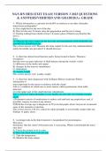NGN RN HESI EXIT EXAM VERSION 3 2023 QUESTIONS & ANSWERS&sol;VERIFIED AND GRADED&sol;A&plus; GRADE