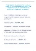 FTCE MIDDLE GRADES MATHS 5-9 EXAM LATEST ACTUAL EXAM 200 QUESTIONS AND CORRECT DETAILED ANSWERS WITH RATIONALES&vert;ALREADY GRADED A&plus;
