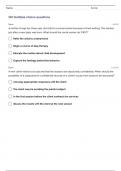 LICENSED CLINICAL SOCIAL WORK &lpar;LCSW&rpar; EXAM 2 PREPARATION QUESTIONS AND ANSWERS 100&percnt; ACCURATE 