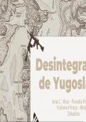 Desintegración de Yugoslavia resumen completo