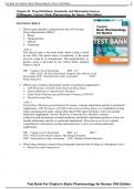Test Bank For Clayton’s Basic Pharmacology for Nurses 19th Edition :Test Bank For Clayton’s Basic Pharmacology for Nurses 19th Edition By Michelle J. Willihnganz, Samuel L. Gurevitz, Bruce Clayton Chapter 1-48