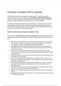 IELTS SUMMARY 