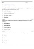 LICENSED CLINICAL SOCIAL WORK &lpar;LCSW&rpar; PRACTICE EXAM QUESTIONS AND ANSWERS 100&percnt; ACCURATE 