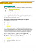 NURSING 1234 NCLEX Exam Questions And Answers Attained Grade A&plus; Guaranteed Success Latest Update 2023&sol;2024 