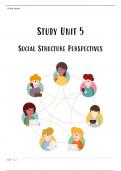 KRM 310 Study Unit 5: Social Structure Perspectives