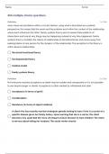 LICENSED CLINICAL SOCIAL WORK &lpar;LCSW&rpar; EXAM PREPARATION &vert;ANSWERS 100&percnt; ACCURATE FOR QUESTION 1-150