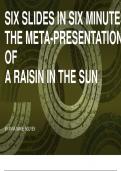 Meta Presentation of Raisin in the Sun
