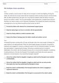 LCSW EXAM&colon; THERAPIST DEVELOPMENT CENTER WITH 100&percnt; CORRECT ANSWERS &vert; ALREADY GRADED A&plus;