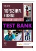 Test Bank for Professional Nursing Concepts & Challenges 10th Edition Black