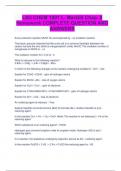 LSU CHEM 1001 L. Marzilli Chap. 8 Homework COMPLETE QUESTION AND ANSWERS