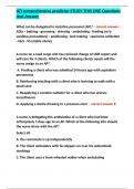 Ati comprehensive  predidictor 